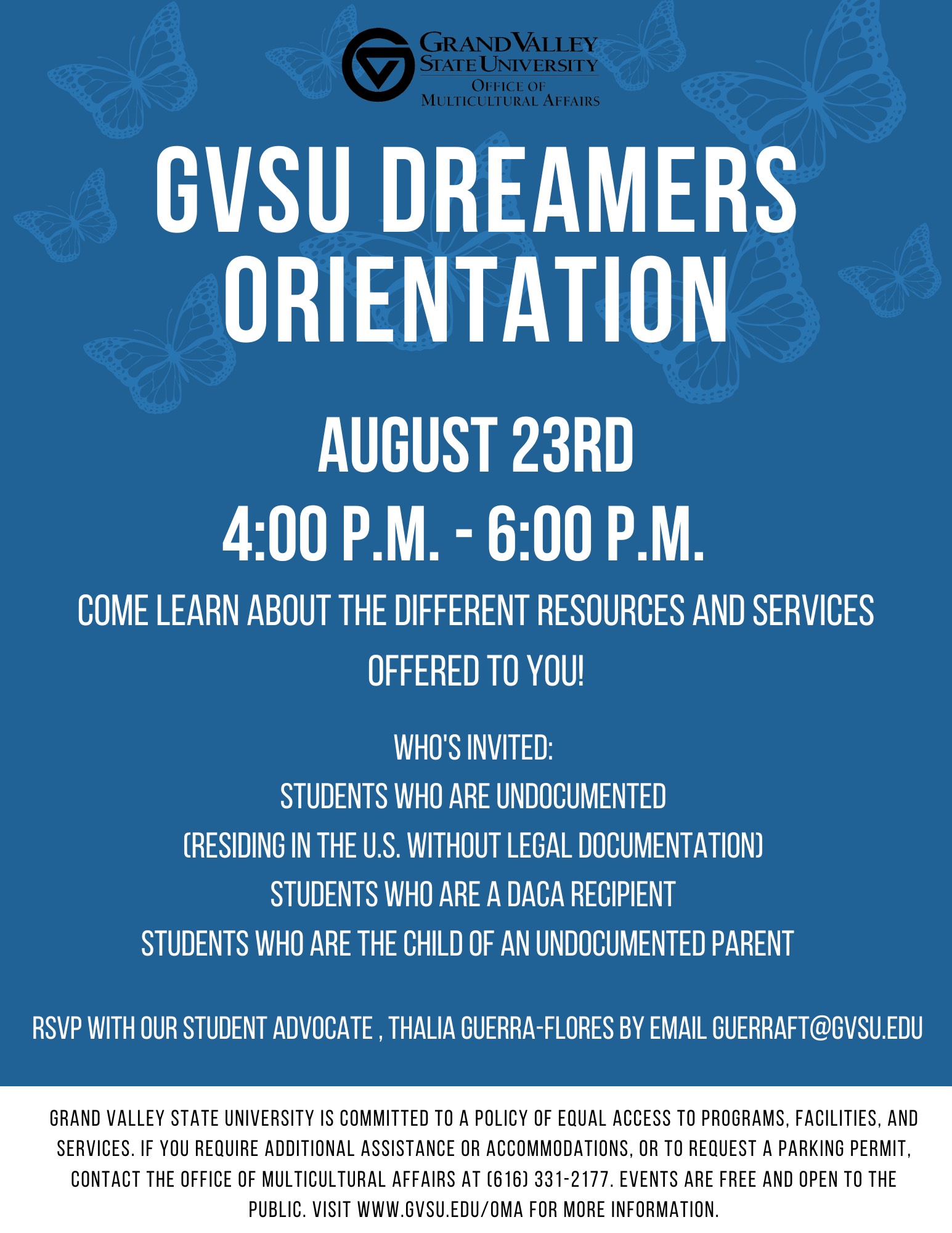 GVSU Dreamers Orientation